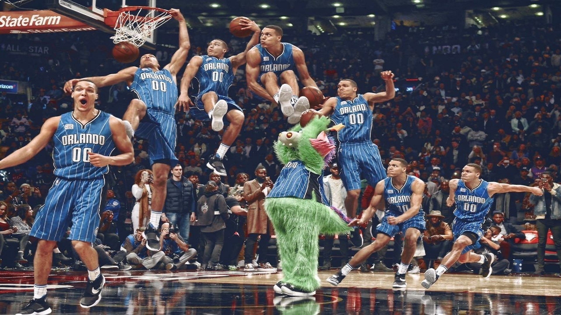 老鹰不断突破！蒂姆连续十二场比赛得分超过表现优异赛场气氛高涨